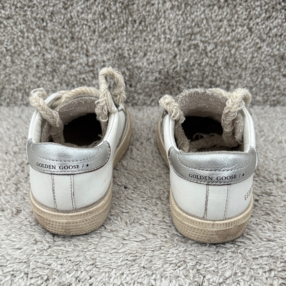 Golden Goose May Young with fuchsia glitter star and metallic leather heel tab - Picture 5 of 12